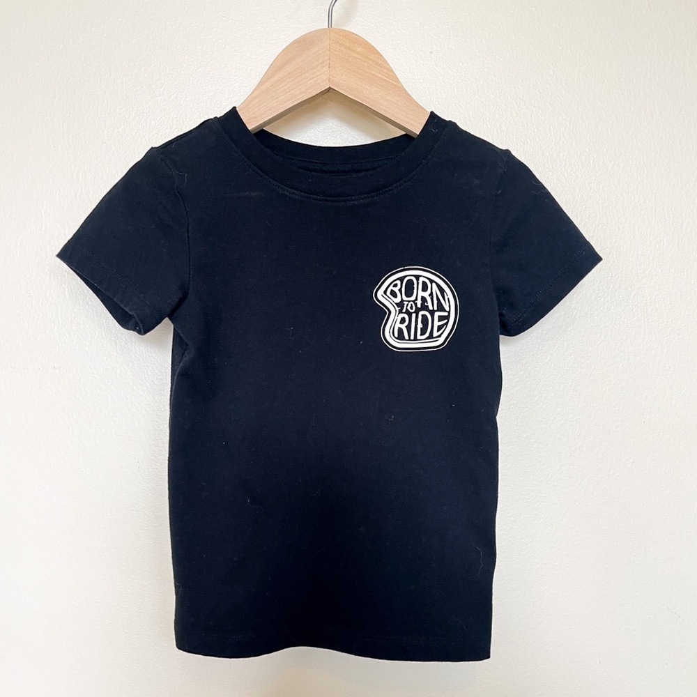 Toddler Boy Born to Ride Custom Shirt 2T